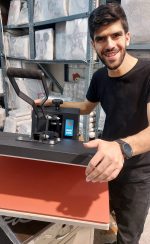 دستگاه صنعتی پرس حرارتی 60*40