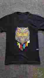 خرجکار گلدوزی جغد رنگی