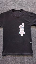 اپلیکه پولیشی خرگوشی کوچک