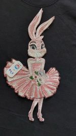 خرجکار گلدوزی خرگوشی - تصویر 2