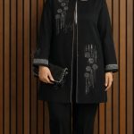 پنل نگین حرارتی مانتو ست کهکشان