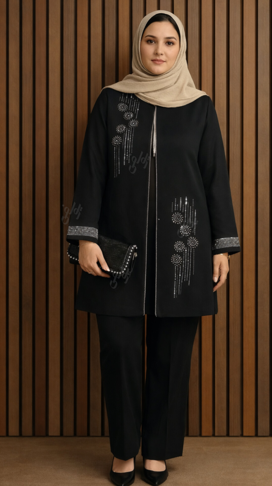 InShot_۲۰۲۶۰۱۰۳_۱۵۵۱۳۷۹۴۰ پنل نگین حرارتی مانتو ست کهکشان - تصویر 1