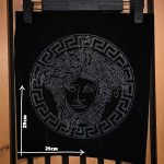 نگین حرارتی صورت ورساچه برای پیش سینه لباس زنانه و مردانه