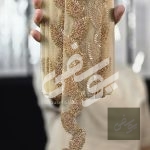 یراق 10 یاردی ملیله و منجوق دوزی گیس برگ