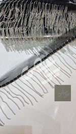 یراق 10 یاردی تزیینی زنجیر ساچمه - تصویر 2